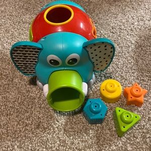 Infantino Elephant Shape Sorter Toy